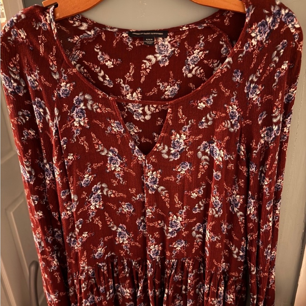 Floral Long Sleeve Shirt